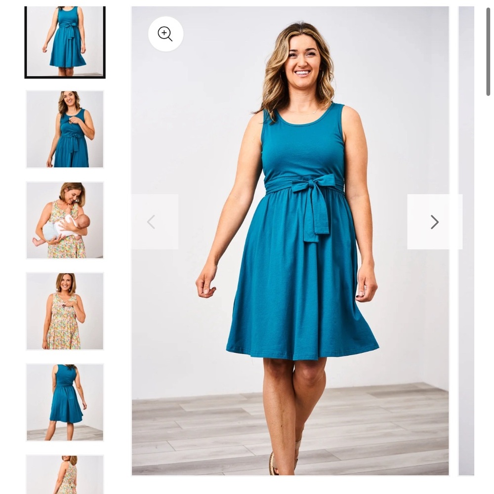 Latched Mama sundress NWT M
